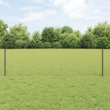 vidaXL Ograda Postavitev 11 kos U-Kanal Siva 60 cm Jeklo, Šesterokotna Ograja Siva 0.6x100 m Jeklo Cene