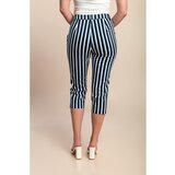 Fenzy Bombažne Kapri Hlače, Temno Modre | Shoptok.si
