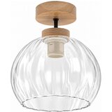 Brilagi LED nadgradni luster RETRO GLASS 1xE27/60W/230V prečnik 25 cm hrast/proziran Cene