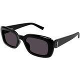 Saint Laurent SLM130 001 ONE SIZE (53) Črna/Siva Cene