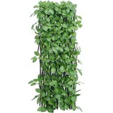 vidaXL Proširiva rešetka od umjetnog bršljana zelena 180 x 65 cm | shoptok.hr