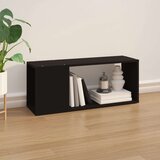 TV omarica črna 80x24x32 cm iverna plošča, (20620548) | Shoptok.si