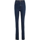 Pieces Tall Kavbojke 'PEGGY' temno modra | Shoptok.si