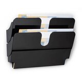 Durable Flexiplus stenski 2 A4 magnetni ležeči črn, (5000156387) | Shoptok.si