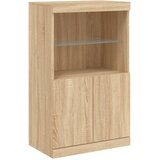  Komoda s LED svjetlima boja hrasta sonome 60,5x37x100 cm | shoptok.hr