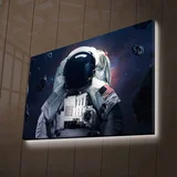 LED zidna dekoracija NASA-017, 70 x 100 cm, šarena