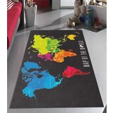  Tepih za decu sa gumenom podlogom 140x220cm - Karta sveta, crni TG-2102 | ePonuda.com