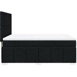  Krevet s oprugama i madracem crni 140 x 190 cm od tkanine | shoptok.hr