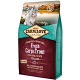 Carnilove cat fresh adult sterilised - krap & postrv 2 kg Cene