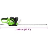  Električni trimer za živicu 61 cm 750 W | shoptok.hr