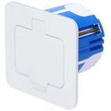 solight 5B322W - Spoljašnja ugradna podna utičnica IP55, bela, pravougaona | Eponuda.com