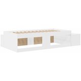  Krevet s ladicama Bijela 80 cm Konstruirano drvo | shoptok.hr