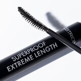Catrice Superproof Extreme Length Mascara vodootporna maskara za produženje trepavica nijansa 010 Black 7 ml | shoptok.hr