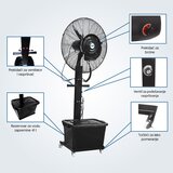 Prosto ventilator sa raspršivačem 41 l - MSF2603C | Eponuda.com