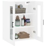 vidaXL Stenska omarica bela 69,5x34x90 cm | Shoptok.si