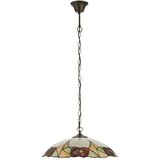 Endon 112197 - Luster na lancu Tiffany INGRAM 1xE27/60W/230V prečnik 45 cm | Eponuda.com