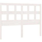  Uzglavlje za krevet bijelo 205 5x4x100 cm od masivne borovine | shoptok.hr