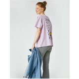 Koton T-Shirt - Purple - Regular fit Cene