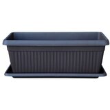 Plana podložak za žardinjeru za cvijeće Mediteran Maxi (D x Š x V: 80 x 38,5 x 6,5 cm, Terakota) Cijene