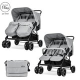 Lorelli kolica za blizance Twin, Grey | shoptok.hr