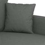  3-dijelni set sofa s jastucima tamnosivi od tkanine | shoptok.hr