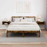  Noćni ormarić 2 pcs Dimljeni hrast 40 x 31 x 15 cm | shoptok.hr