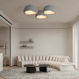 Brilagi Stropna svetiljka WABI SABI 1xE27/60W/230V &amp;Oslash; 40 cm siva Slike