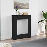  Okvir za kamin crni hrast 75x20x87,5 cm inženjerski drvo Cijene