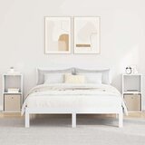  Noćni ormarić 2 pcs Bijelo 35 x 32 x 68 5 cm Konstruirano drvo | shoptok.hr