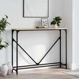  Konzolni stol boja hrasta 102 x 22 5 x 75 cm konstruirano drvo | shoptok.hr