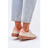 D.Franklin Suede Sports Shoes Sneakers Women Beige | Shoptok.si