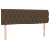  Box spring postelja z vzmetnico temno rjava 160x200 cm blago, (20899611) | Shoptok.si