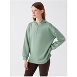 LC Waikiki Women's Plain Long Sleeve Oversize Hoodie Cene