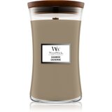 WoodWick Cashmere di&scaron;eča sveča z lesenim stenjem 609,5 g cene