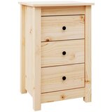 Maison Chic Nočna omarica - Nočna miza 40x35x61,5 cm trdna borovina, (21689355) | Shoptok.si