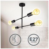  B.K. Licht 1343 - Luster na šipci 4xE27/60W/230V | Eponuda.com