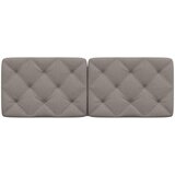  Jastuk za uzglavlje smeđesivi 120 cm od tkanine | shoptok.hr