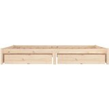 vidaXL okvir za krevet s ladicama 140 x 190 cm | shoptok.hr