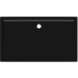 vidaXL Pravokutna tuš-kada ABS crna 70 x 120 cm | shoptok.hr