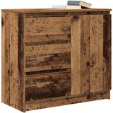 Komoda s ladicama staro drvo 71x35x65 cm konstruirano drvo | shoptok.hr