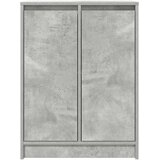  Komoda siva boja betona 57x34x76 cm od konstruiranog drva | Eponuda.com