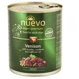 Nuevo konzerva za odrasle pse, srnetina i nudle, 400g Cene