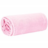  Deka od poliestera 200 x 220 cm - Ružičasta nijansa | shoptok.hr