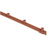 House Nordic Konjak smeđi metalni zidni stalak za odjeću 30x80x3 cm Gresto – | shoptok.hr