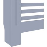  Pokrov za radijator antracit 152 x 19 x 81,5 cm MDF | shoptok.hr