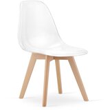  KITO stolica prozirna / prirodne noge x 3 | shoptok.hr