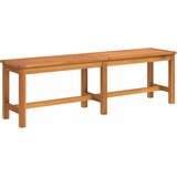  Vrtna klupa 150 x 35 x 45 cm od masivnog bagremovog drva | shoptok.hr