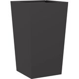  Vrtne sadilice 2 kom crne 45x45x75 cm čelične | shoptok.hr
