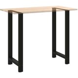 vidaXL Noge stolića za kavu crne 2 kom 60x(110-111) cm čelik | shoptok.hr