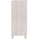  Komoda HAMAR bijela 85 x 35 x 80 cm od masivne borovine | shoptok.hr